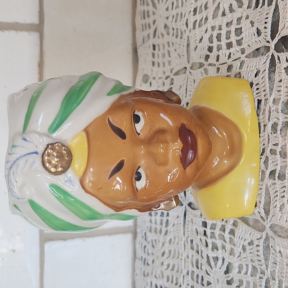 Vtg Head Vase - Picture 2 of 8
